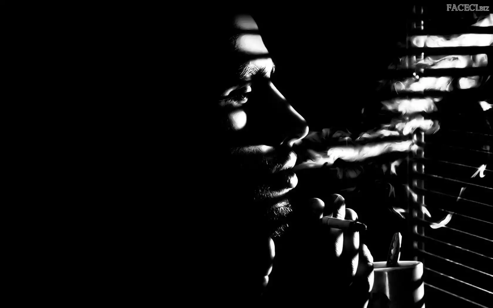 Dym, Mężczyzna, Papieros