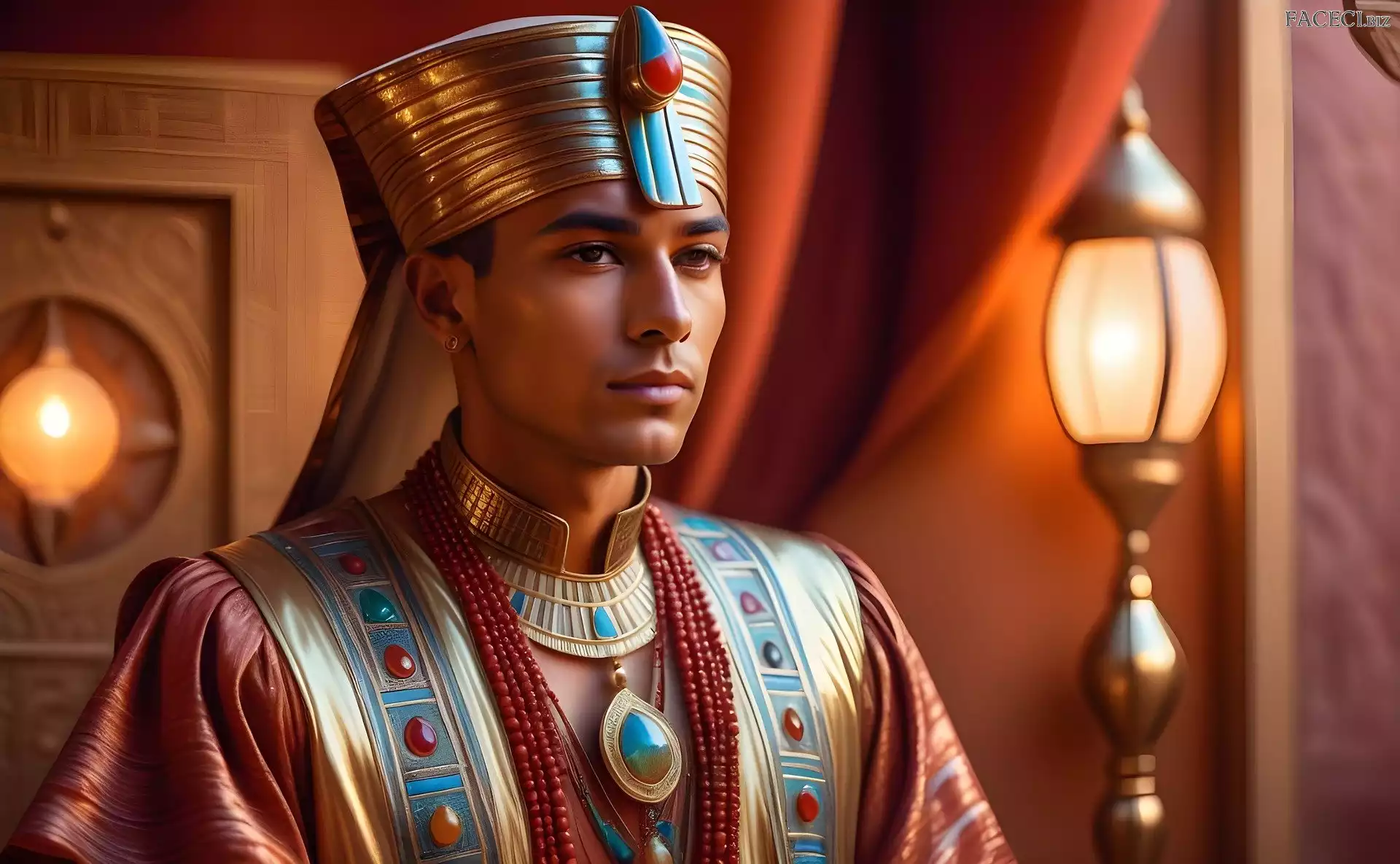 Mężczyzna, Młody, Egipcjanin