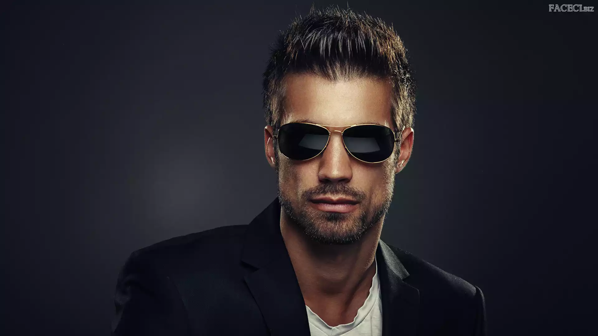 Okulary, Mężczyzna, Broda